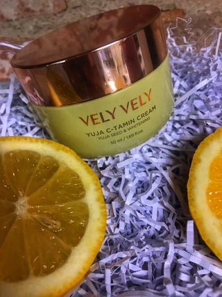 VELY VELY Yuja C-tamin Cream — 4.5점을 준 리뷰어가 2021년 5월 올린 사용 사진