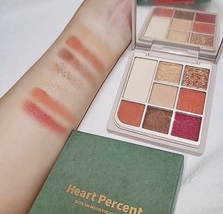 하트퍼센트 Heart Percent Dote on Mood Eye Palette VERMILION FACET — 5점을 준 리뷰어가 2021년 11월 올린 사용 사진