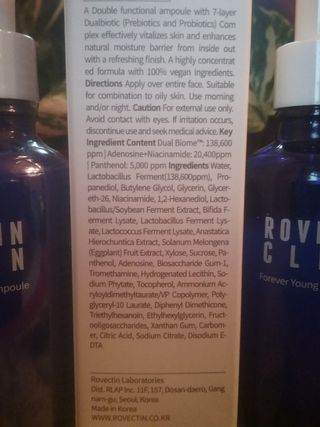 로벡틴 클린 포에버 영 바이옴 앰플 50ml — 4.5점을 준 리뷰어가 2021년 12월 올린 사용 사진