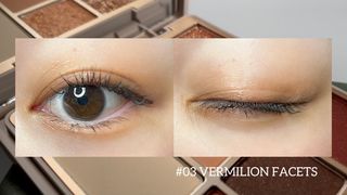 하트퍼센트 Heart Percent Dote on Mood Eye Palette VERMILION FACET — 5점을 준 리뷰어가 2021년 11월 올린 사용 사진