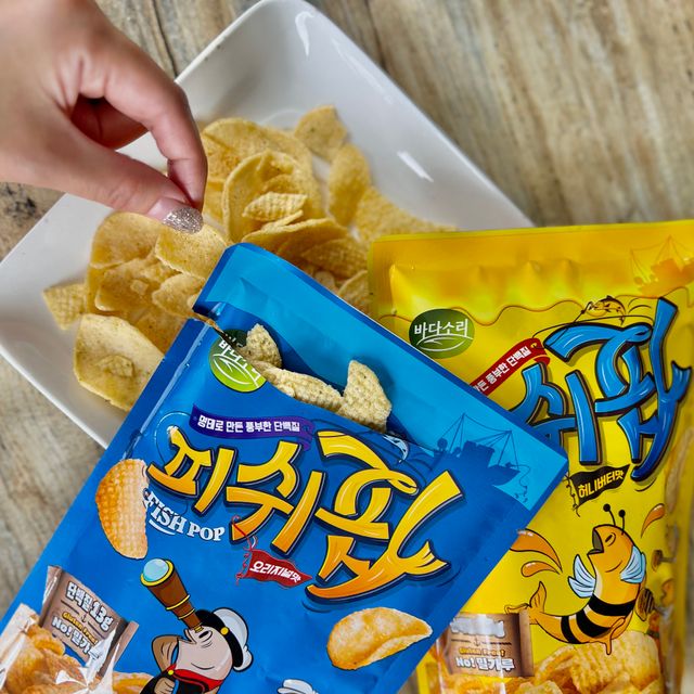 Sunhae Seafood Fish Pop Honey Butter 40g 리뷰 사진