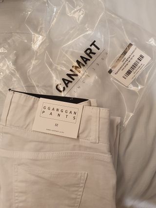 [캔마트]Perfect Pants40verSummer 면 MA05137 Ivory / Black A 쇼트 타입 / B 롱 타입 — 5점을 준 리뷰어가 2021년 8월 올린 사용 사진