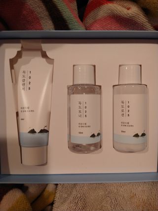 ROUND LAB 1025 DOKDO ON THE GO KIT — 5점을 준 리뷰어가 2021년 1월 올린 사용 사진
