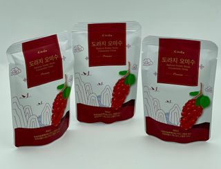 [K-doraji] Omija Berry Drink–80ml pouches of Bellflower Root Concentrate with Omija Berry — 5점을 준 리뷰어가 2021년 7월 올린 사용 사진