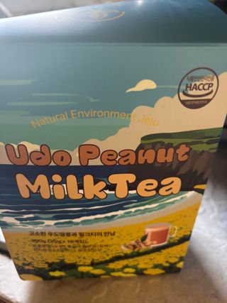 느랑풀 USA_ [neurangpul] JEJU UDO PEANUT MILKTEA 30g*10 — 5점을 준 리뷰어가 2025년 7월 올린 사용 사진