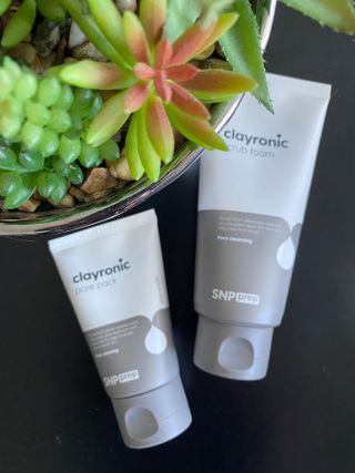 클레이로닉 스크럽 폼 120g + 포어팩 55ml 세트 — 5점을 준 리뷰어가 2021년 8월 올린 사용 사진