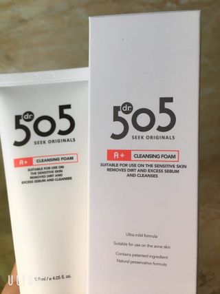 닥터505 APLUS 클렌징폼 — 5점을 준 리뷰어가 2021년 7월 올린 사용 사진