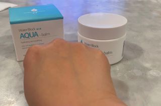 [THE SKIN HOUSE] Water Block Aqua Balm — 5점을 준 리뷰어가 2022년 4월 올린 사용 사진
