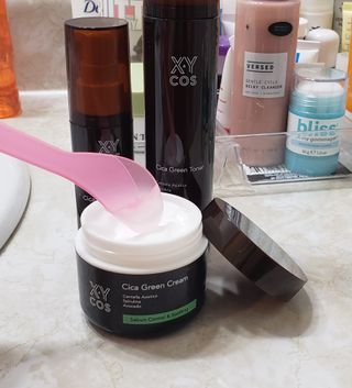 Cica Green Line [Toner, Serum, Cream] — 4점을 준 리뷰어가 2021년 9월 올린 사용 사진