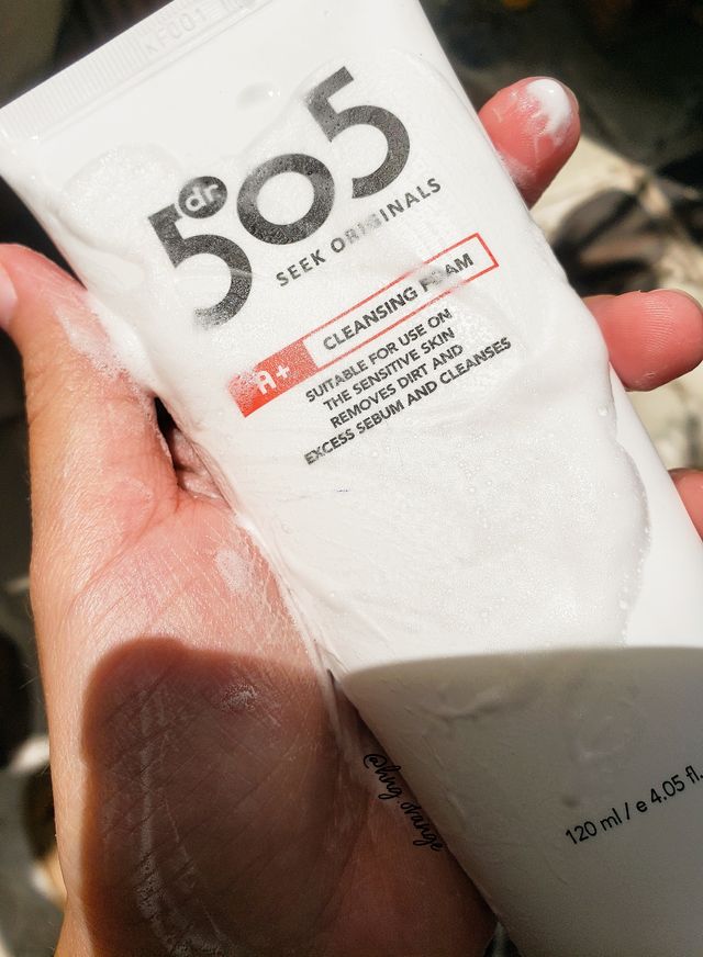 닥터505 APLUS 클렌징폼 리뷰 사진