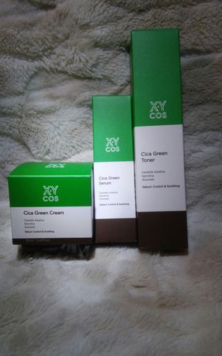 Cica Green Line [Toner, Serum, Cream] — 5점을 준 리뷰어가 2021년 9월 올린 사용 사진