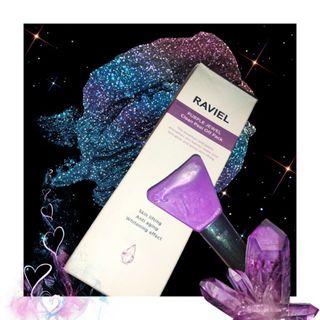라비엘 RAVIEL 퍼플 쥬얼 클린 필 오프 팩, 마일드 블랙헤드 리무버, 4.1 fl oz(120ml) — 3점을 준 리뷰어가 2022년 9월 올린 사용 사진