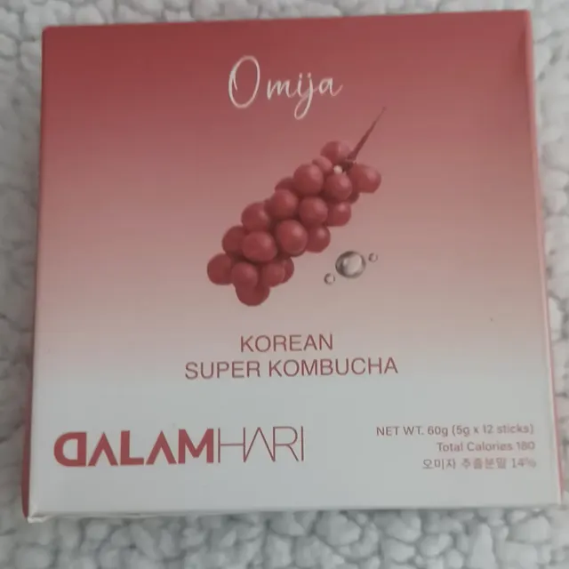 DALAMHARI  과즙 듬뿍 청량한 탄산 습관 15kcal 슈퍼콤부차 (오미자 / 유자 / 매실) 리뷰 사진
