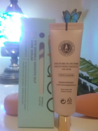 오바코 ovaco eye wrinkle smooth out serum — 4.5점을 준 리뷰어가 2022년 1월 올린 사용 사진