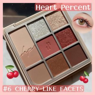 하트퍼센트 Heart Percent Dote on Mood Eye Palette CHERRY-LIKE FACETS — 5점을 준 리뷰어가 2021년 11월 올린 사용 사진
