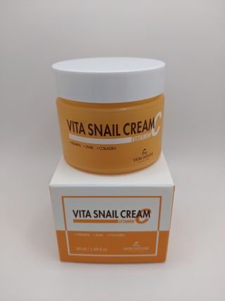[THE SKIN HOUSE] Vita Snail Cream — 5점을 준 리뷰어가 2022년 4월 올린 사용 사진