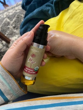 더아로마샵 오가닉 로즈 호호바 오일 50ml — 5점을 준 리뷰어가 2023년 2월 올린 사용 사진