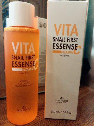 Vita Snail Trio Set [First Essence, Cream, Gel Cleanser] — 5점을 준 리뷰어가 2021년 9월 올린 사용 사진