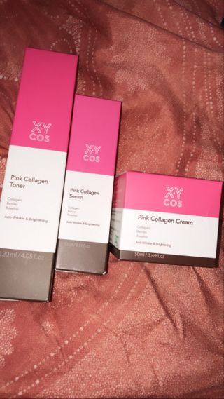 Pink Collagen Line [Toner, Serum, Cream] — 5점을 준 리뷰어가 2021년 9월 올린 사용 사진