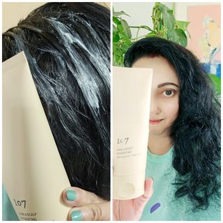 107 HAIR & SCALP HYDRATING Microbiome Treatment 180ml — 5점을 준 리뷰어가 2023년 9월 올린 사용 사진
