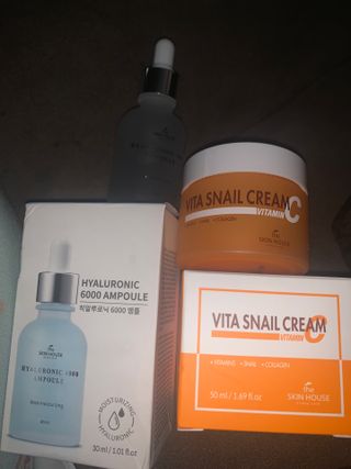 Vita Snail Cream + Hyaluronic 6000 ampoule — 5점을 준 리뷰어가 2021년 8월 올린 사용 사진