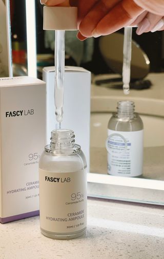 파시랩 USA_[FASCY LAB] 세라마이드 하이드레이팅 앰플 — 5점을 준 리뷰어가 2022년 1월 올린 사용 사진