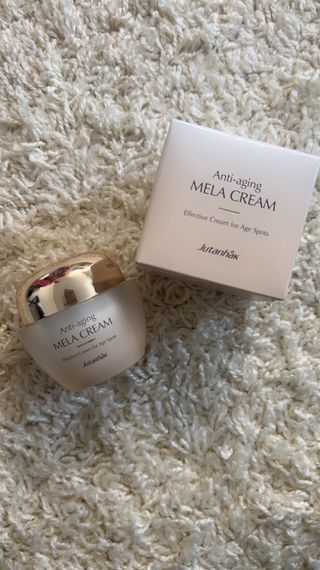 Jutanhak 안티에이징 멜라 크림 50ml / 1.69oz 잡티 &amp; 다크 스팟 케어 하이드레이팅 크림 — 5점을 준 리뷰어가 2023년 7월 올린 사용 사진