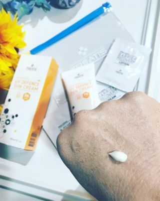 트리티스 US [TREATIS] UV Defence Sun Cream PA+++ / SPF50+ — 5점을 준 리뷰어가 2021년 1월 올린 사용 사진