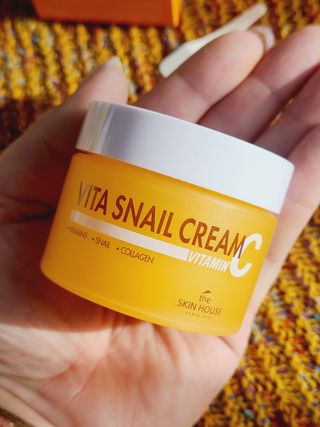[THE SKIN HOUSE] Vita Snail Cream — 4점을 준 리뷰어가 2022년 2월 올린 사용 사진