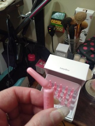 이지듀 리더마 마스터 앰플 1ml x 20 바이알 — 5점을 준 리뷰어가 2021년 2월 올린 사용 사진