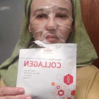 트리티스 [Treatis] Facial Sheet Mask — 5점을 준 리뷰어가 2021년 2월 올린 사용 사진