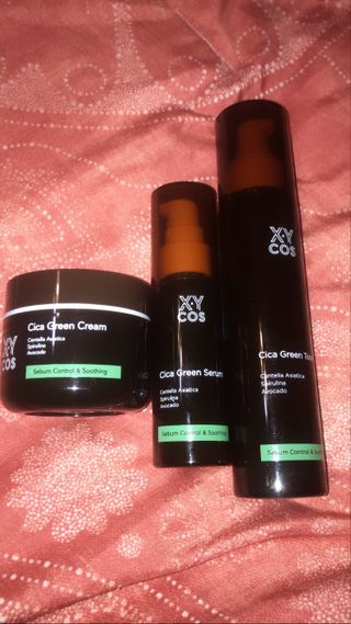 Cica Green Line [Toner, Serum, Cream] — 5점을 준 리뷰어가 2021년 8월 올린 사용 사진