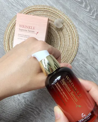 [The Skin House] Wrinkle Supreme Serum — 4점을 준 리뷰어가 2022년 12월 올린 사용 사진