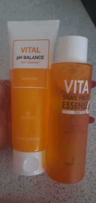 Vita Snail Trio Set [First Essence, Cream, Gel Cleanser] — 5점을 준 리뷰어가 2021년 9월 올린 사용 사진
