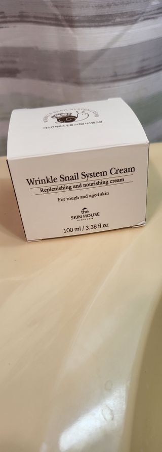 [THE SKIN HOUSE] Wrinkle Snail System Cream 100ml — 5점을 준 리뷰어가 2022년 1월 올린 사용 사진