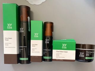 Cica Green Line [Toner, Serum, Cream] — 3.5점을 준 리뷰어가 2021년 9월 올린 사용 사진