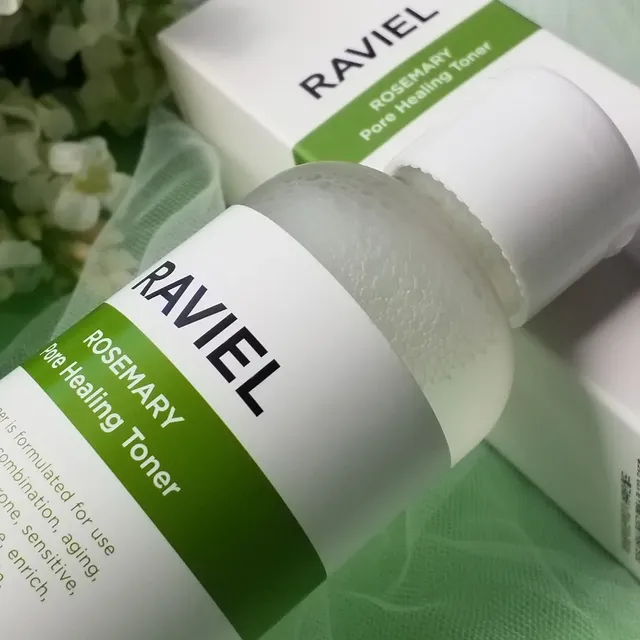 RAVIEL 로즈마리 포어 미니마이징 페이스 토너 5.1 fl oz (150ml), 위치 하젤, 알로에 베라, 로즈워터 리뷰 사진