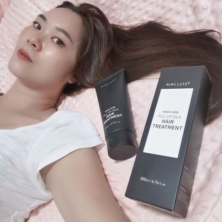 나인레스 매지나인 필 업 실크 트리트먼트 200ml 6.76 fl. 온스 유형에 남겨 — 5점을 준 리뷰어가 2022년 1월 올린 사용 사진