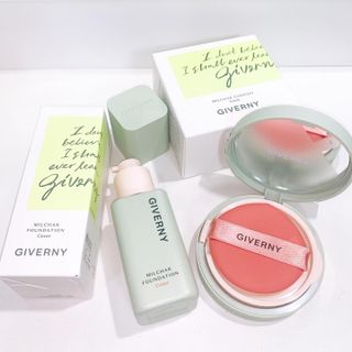 지베르니 밀착 커버 파운데이션 30ml + 밀착 커버 쿠션 본 제품 — 5점을 준 리뷰어가 2023년 9월 올린 사용 사진