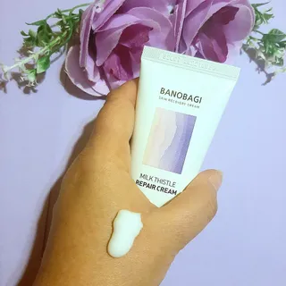바노바기 코스메틱 바노바기 밀크 씨슬 리페어 크림 50ml — 5점을 준 리뷰어가 2023년 3월 올린 사용 사진
