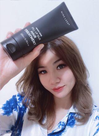 나인레스 매지나인 필 업 실크 트리트먼트 200ml 6.76 fl. 온스 유형에 남겨 — 5점을 준 리뷰어가 2022년 1월 올린 사용 사진
