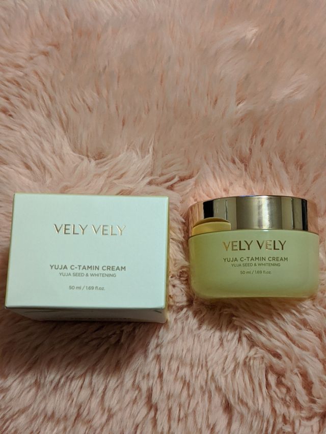 VELY VELY Yuja C-tamin Cream 리뷰 사진