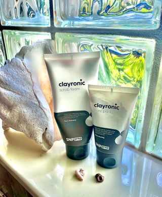 클레이로닉 스크럽 폼 120g + 포어팩 55ml 세트 — 5점을 준 리뷰어가 2021년 8월 올린 사용 사진