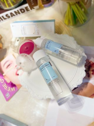 네오젠 더마로지 리얼퍼먼트 마이크로 세트 (토너 150ml, 에센스 150ml, 세럼 30ml, 미스트 115ml) — 4.5점을 준 리뷰어가 2022년 8월 올린 사용 사진