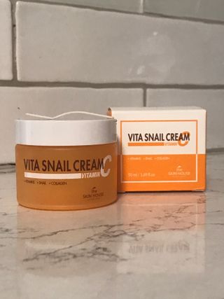 [THE SKIN HOUSE] Vita Snail Cream — 5점을 준 리뷰어가 2022년 2월 올린 사용 사진