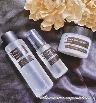 Black Snail Collagen Trio Set [Toner, Serum and Cream] — 4점을 준 리뷰어가 2021년 9월 올린 사용 사진