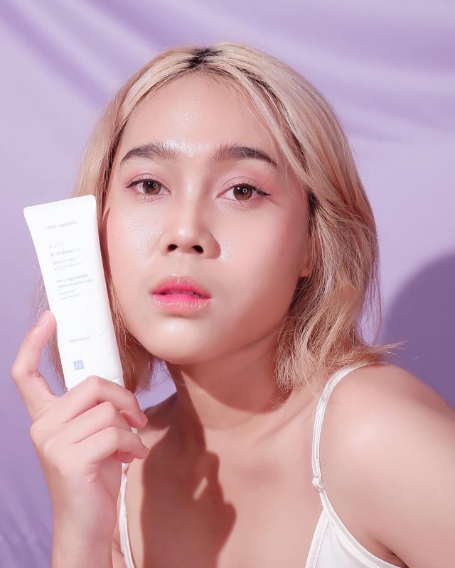 페이스 리퍼블릭 퓨리티 선 에센스 50ml 리뷰 사진