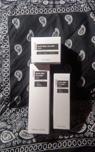 Black Snail Collagen Trio Set [Toner, Serum and Cream] — 5점을 준 리뷰어가 2021년 9월 올린 사용 사진