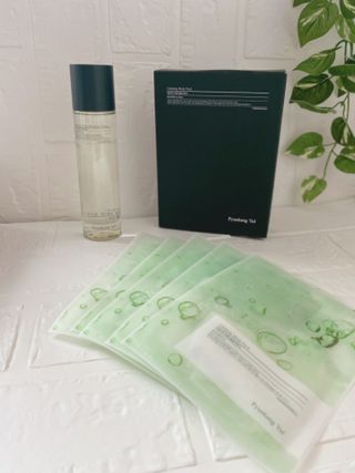 Pyunkang Yul 편강 율 진정 수분 강화 토너 150ml & 진정 마스크팩 10ea — 4점을 준 리뷰어가 2021년 8월 올린 사용 사진