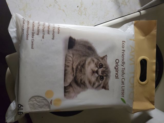 KAMY 's ZOO I AM TOFU 프리미엄 천연 두부 고양이 쓰레기 6LB 리뷰 사진